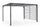Pergola da Giardino 3x3,6xh2,1m Noah Antracite