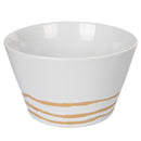 Set 4 Ciotole Ø14x8,5 cm 700 ml in Gres VdE Tivoli 1996 Geometry