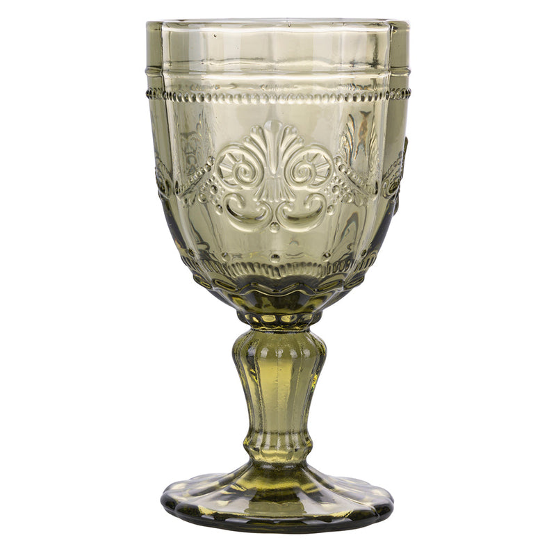 Set 4 Calici Syrah Greenery in Vetro VdE Tivoli 1996 Verde