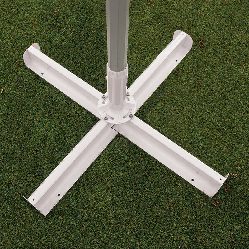 Ombrellone da Giardino 4x4 m Palo Ø65 mm in Alluminio Kraus Dieci Bianco