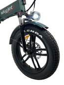 Bicicletta Elettrica GT3 PRO 250W con Freni Idraulici Display XXL e Chiave NFC Verde  