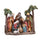 Nativité aux palmes H21 cm en résine