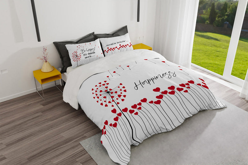 Copripiumino Matrimoniale con Federa Stampato Shine 13