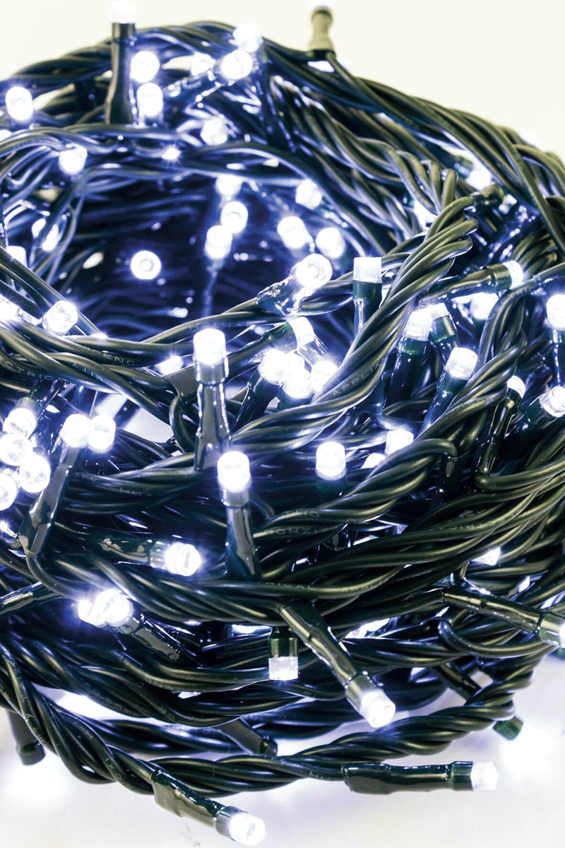 Luci di Natale 500 LED 22,5m Bianco da Esterno-Interno Soriani