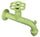 Robinet coloré pour fontaine de jardin en laiton Belfer RUB/022 Vert Acide