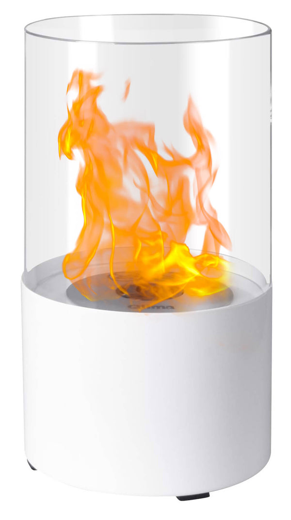 Table Cheminée Bioéthanol Ø17x30cm Qlima FFB017 Blanc online