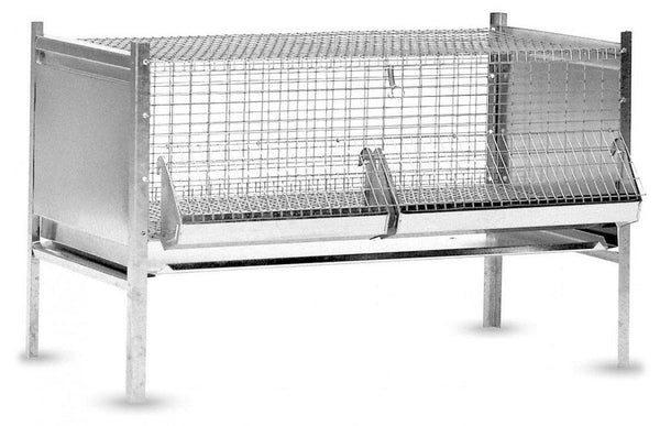 Rocila Antimouse Cage Poussin en Tôle et Grillage Galvanisé 100x63x65 cm prezzo