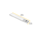 Lampada Led Ricaricabile Sensore Switch 240 mm Emuca Kaus 
