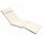 Coussin Real Steamer 175x49x4 cm en Polyester Ecru