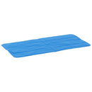 Tappetino Refrigerante per Cani 90x45 cm con Sistema Auto-Raffreddamento  Blu