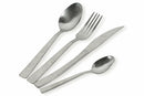 Servizio Set di Posate 24 Pezzi in Acciaio Lucido Silver Villa d'Este Home Tivoli Stone
