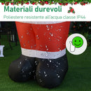 Babbo Natale Gonfiabile H245 cm con Luci a LED 