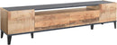 Mobile TV 2 Ante 2 Cassetti 200x40x47 cm Sunrise Acero Pereira e Ardesia