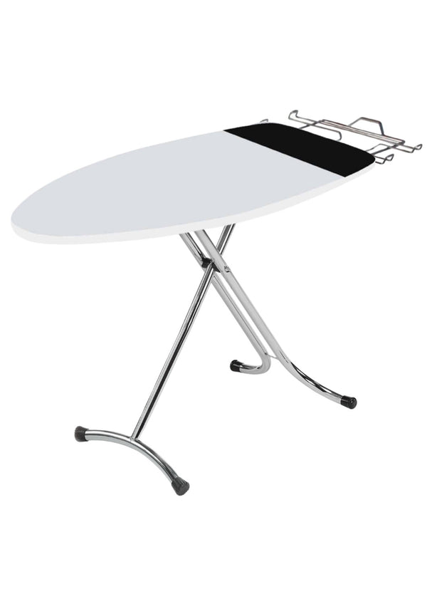 acquista Asse da Stiro Elegant Plus 125x46cm Salvaspazio Area Ignifuga con Copriasse Gambe Triple In Acciaio