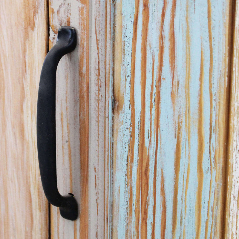 Mobile Reynold 45x40x68 h cm in Legno Multicolor