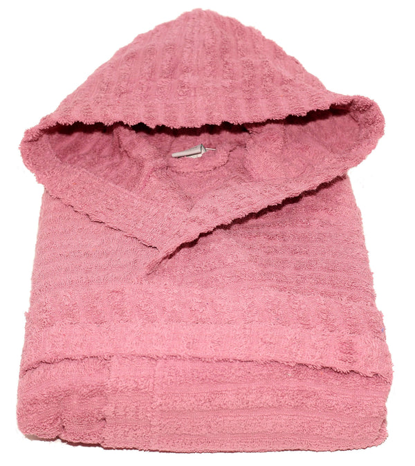 acquista Peignoir Sally Horizon Terry 100% Coton Vieux Rose