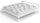 Surmatelas rembourré matelassé avec élastiques gris clair Différentes tailles