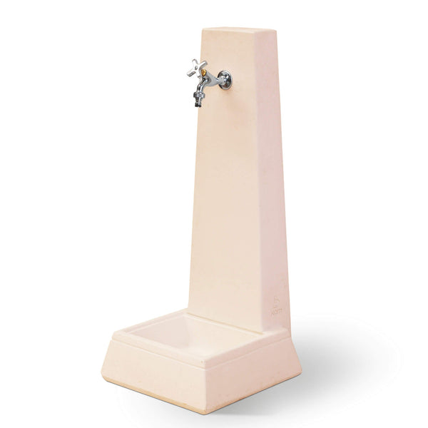 Fontana da Giardino Senza Rubinetto in Cemento Granulato di Marmo Oslo Rosa antico prezzo