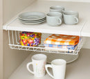 Organizer Salvaspazio Sotto Mensola 31x16,5x31,5 cm per Dispense e Frigo
