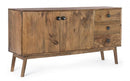 Credenza 2 Ante 3 Cassetti Sylvester in Legno