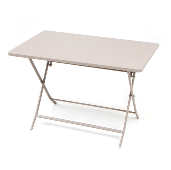 Table Pliante Extérieure Pour Camping Jardin Gris Tourterelle 110X70 Cm online