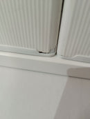 Coprilavatrice da Esterno 68,5x64,5x88 cm 2 Ante Bianco Seconda Scelta