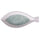 Plateau 30,5x13,5x4,2 cm en céramique VdE Tivoli 1996 Cozumel Acqua Marina