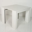 Consolle Allungabile in Legno H75x42x90/302cm Itamoby Magica Bianco Lucido Classica