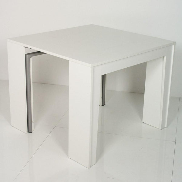 Console extensible en bois H75x42x90/302cm Itamoby Magica Blanc Brillant Classique prezzo