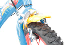 Bicicletta per Bambini 16" Marvel Spidey Freni Caliper e Stabilizzatori in Acciaio Hi-Ten Azzurro