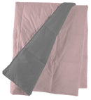 Trapuntino Doubleface 120gr Grigio Scuro e Rosa Varie Misure