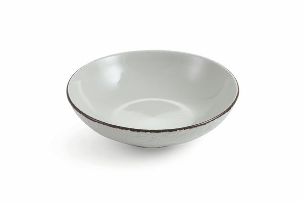 acquista Set de 6 Assiettes Creuses Ø20x5 cm en Gres VdE Tivoli 1996 Chanvre Gris Clair