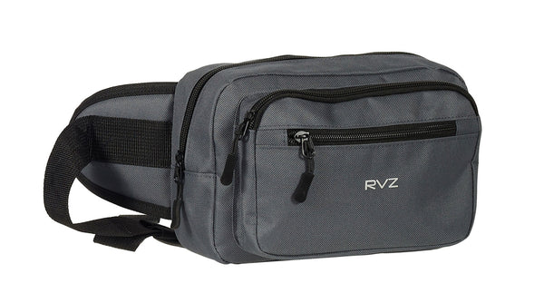 acquista Marsupio Doppia Tasca Frontale Scomparto Interno in Poliestere Ravizzoni Budapest Grigio