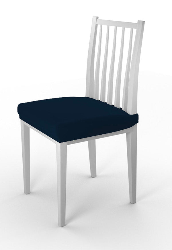 Lot de 2 Housses de Chaise Stretch en Polyester Bleu Foncé acquista