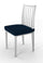 Lot de 2 Housses de Chaise Stretch en Polyester Bleu Foncé
