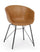 Chaise en cuir vintage Warhol en similicuir