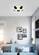 Plafoniera da Interno a LED in Plastica Bianco