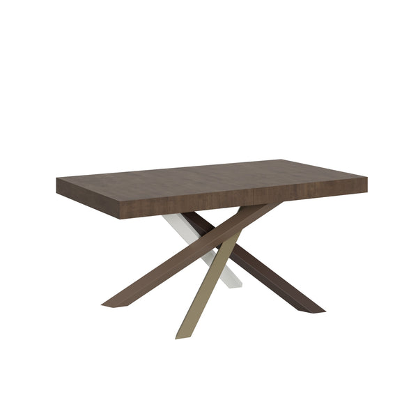 Tavolo Allungabile 160-264x90x77 cm Volantis Noce sconto