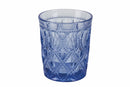 Set 6 Bicchieri Ø8,9x9 cm in Vetro Villa d'Este Home Tivoli Blu