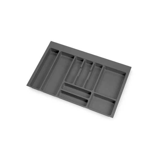 acquista Range-couverts Emuca Optima Vertex/Concept 500mm Plastique Gris Anthracite