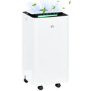 Deumidificatore d'Aria 12 Litri 210W 5 Modalità e 2 Velocità Bianco e Nero