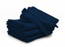 Set Spugna Asciugamani Ospite + Salvietta Blu Scuro
