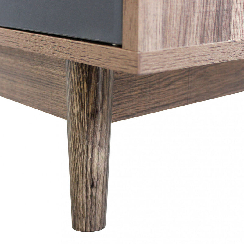 Mobiletto Norbert 45x39x63 h cm in Legno Grigio