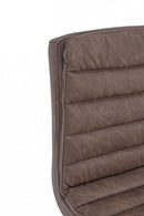 Set 2 Sgabelli Bar 41x50x94,5/115,5h cm Connor Marrone Vintage