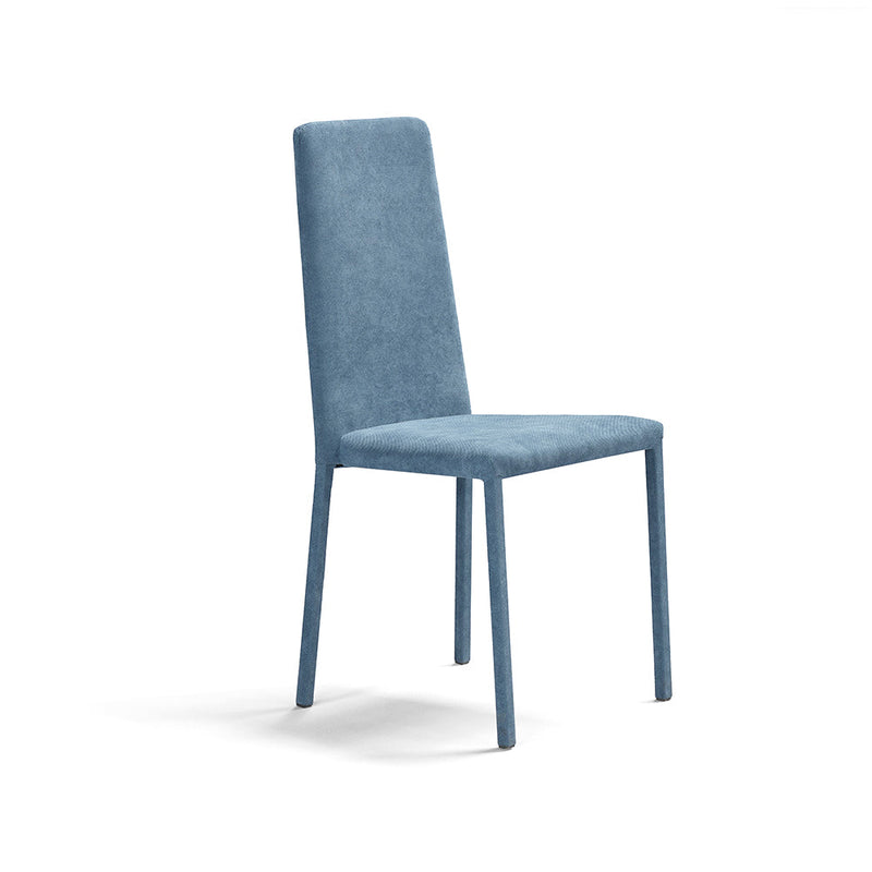 Set 2 sedie Imbottite 45x52x91 cm In Tessuto Savoy  Betty Plus Carta da Zucchero