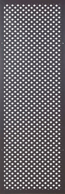 Set 2 Pezzi Traliccio Fisso Privacy con Cornice Verdemax 180x60 cm in Metallo Antracite