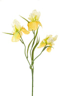 Set 8 Fiori Artificiali Iris 60 cm per 3 Fiori 