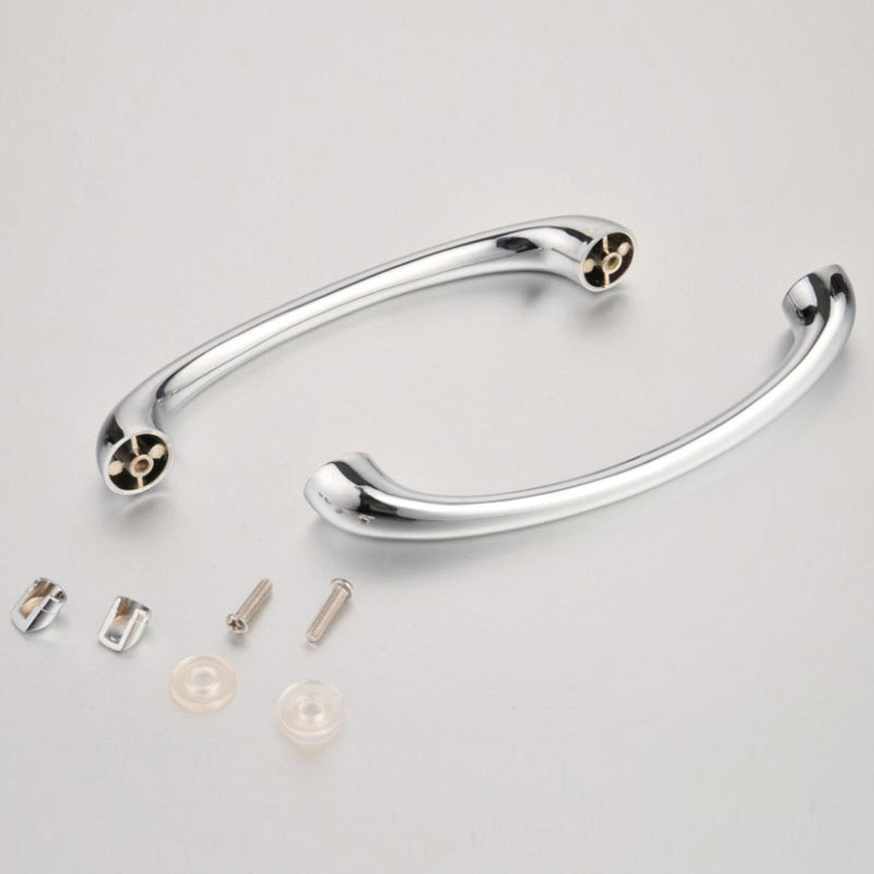 Box Doccia Rettangolare 2 Ante Battenti In Cristallo H185 Fosterberg Koge Duo