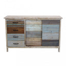 Mobile Harry 140x40x82 h cm in Legno Multicolor