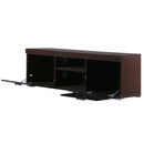 Mobile TV con Due Ante in Legno 140x40x44 cm 